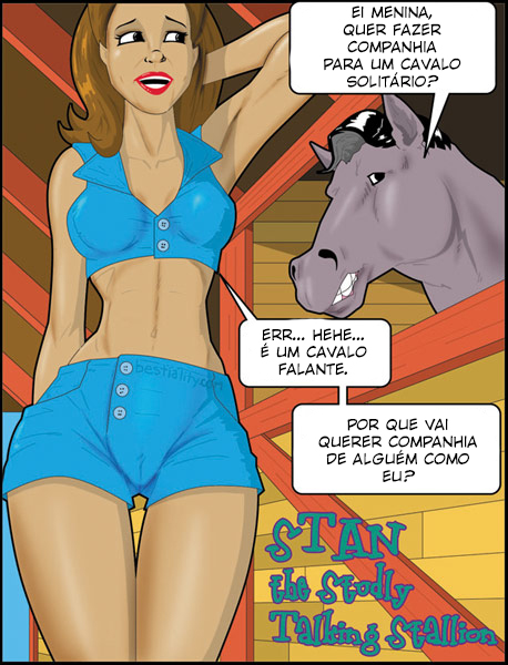 Stan, o Garanhão falante – Zoo Comix